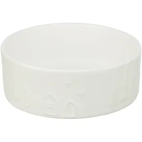 Weihnachtskeramikschale, weiß0,3 l / Ø 12 cm